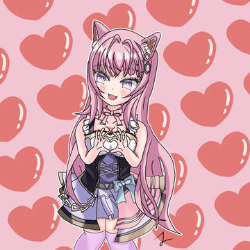 バレンタインデーのこよちゃん