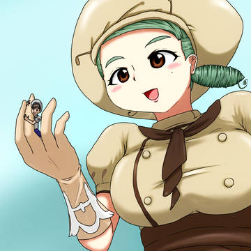 小人捕獲カエデさん
