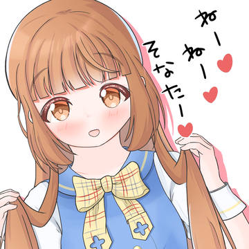 ツインテールの日に描いたよしのん