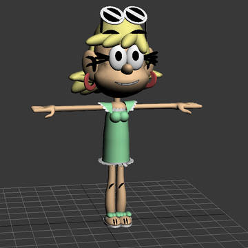 Leni Loud 3D Model