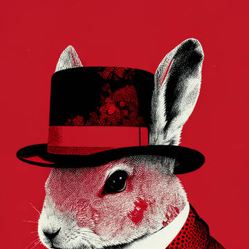 紳士兔(gentleman rabbit)