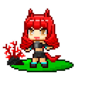 アクアラグーン（ウマ娘）　ドット絵