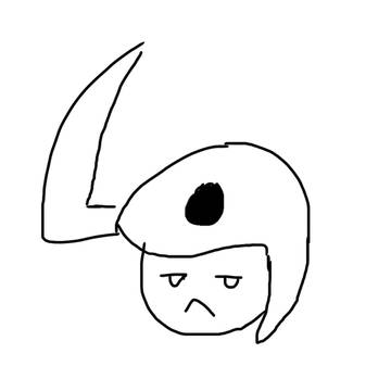 アブソル描いてみた