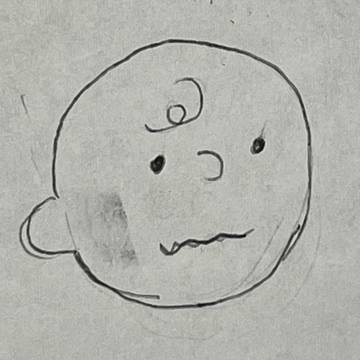 チャーリーブラウン（落書き）