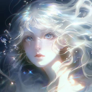 Silver hair