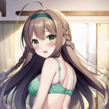 緑下着