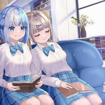 放課後の図書館