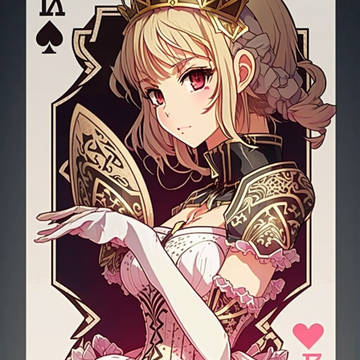 [♠♣♦♥] Q