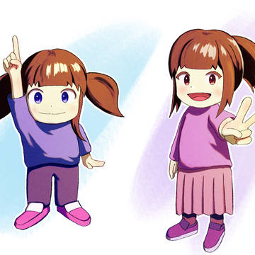 SD長女＆次女２