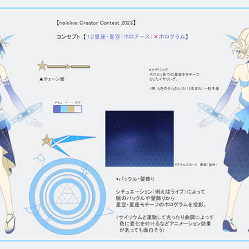 2023_ホロライブ 水着デザイン