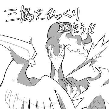 ガラル三鳥をひっくり返す
