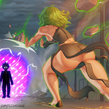 Mob Vs Tatsumaki