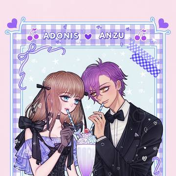 milkshake🥤🍒💜