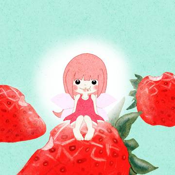 ひと口かじりの妖精