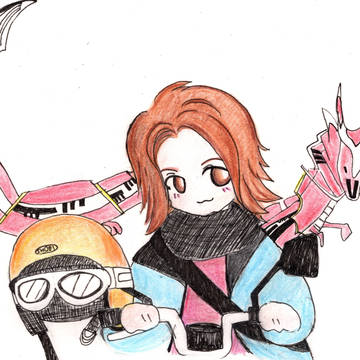 城戸真司＆ドラグレッダー