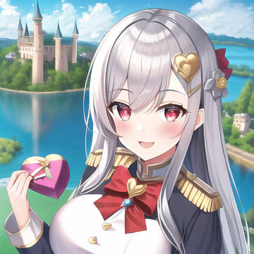 もらって喜んでる感が否めない英雄王クリスちゃん💝