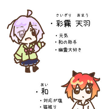 皇木学園幽霊さんキャラ紹介&単語まとめ