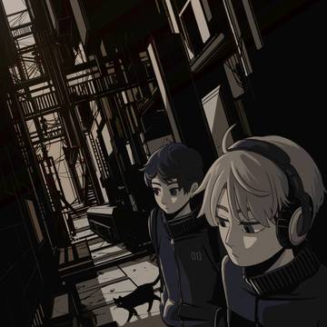 路地裏と猫