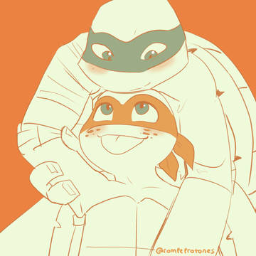 Valentine's art (LM/💙🧡)