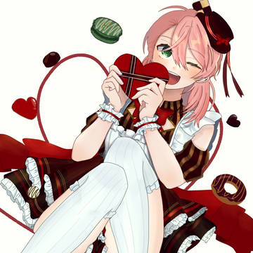 バレンタインアサヒちゃん