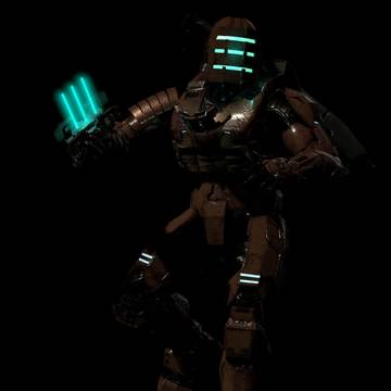 Isaac Clarke as a Spartan