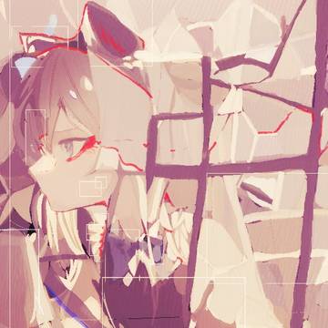 割れた鏡#少女