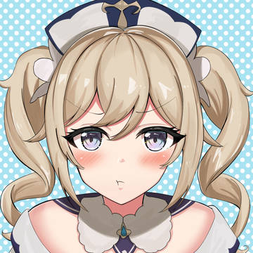 ぷく顔バーバラちゃん
