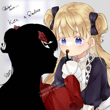 【描いてみた】ケイト様とエミリコ メイキング動画有
