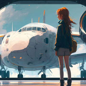 airplan girl