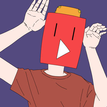 人力動画のイラスト