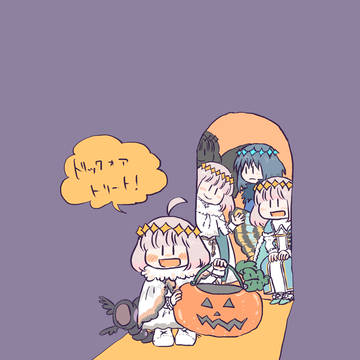 Web再録 オベロン達がハロウィン過ごすだけ