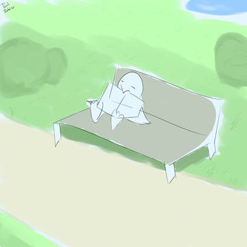 Bird on bench