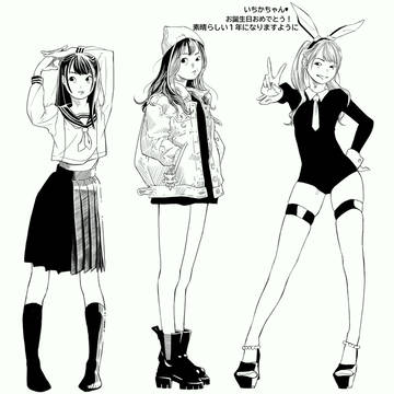 fanart for 松本いちか's birthday