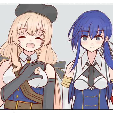 速水桂さんと竹久央ちゃんのハート合わせ()