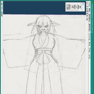 ３Dになって行く巫女
