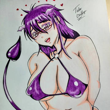 サキュバスよんだらのエリリンちゃん