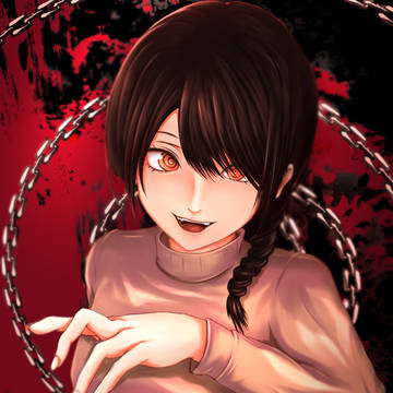 悪魔みたいな表情のナユタ