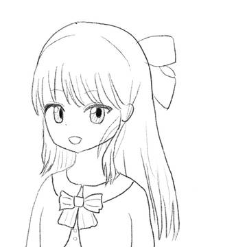 橘ありす【絵の練習１日目】