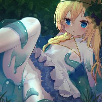 アイリスちゃんとスライム