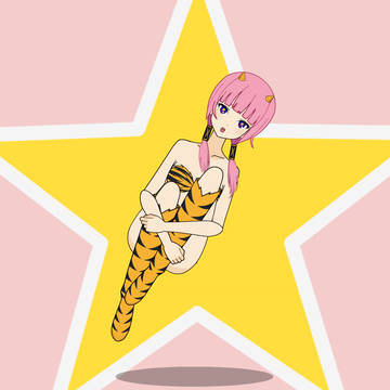 Twitterにあげた節分絵的なヤツ