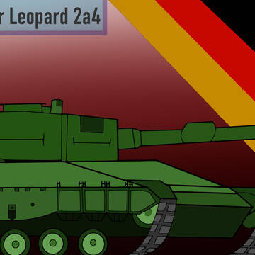 Kampfpanzer Leopard 2A4