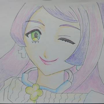 ミモザ先生模写