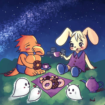 真夜中のお茶会
