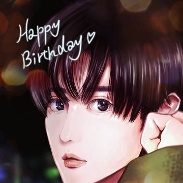 目黒蓮くん生誕イラスト