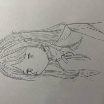 適当に描いたらめちゃくちゃ可愛い子ができた