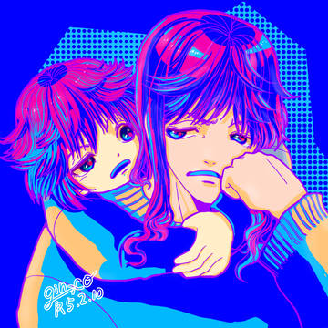 過去絵リメイク『佐倉と五処』