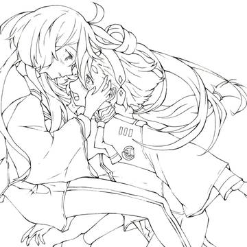 魔女貼貼