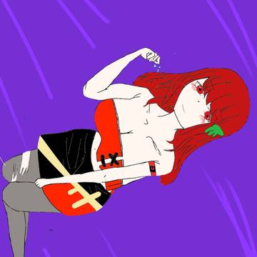 ゾンビ風女の子