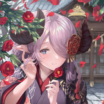「着物、どうかな？似合ってる？」