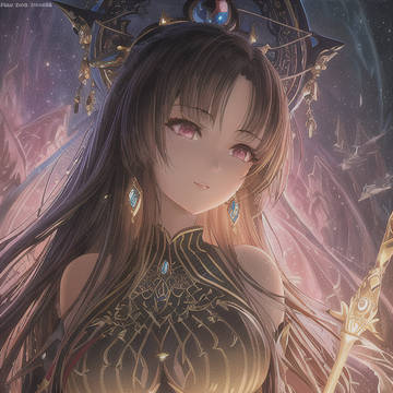 anime girl in elden ring style